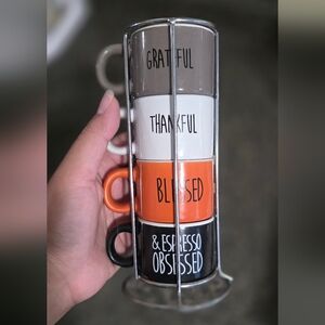 Stackable Espresso Mugs